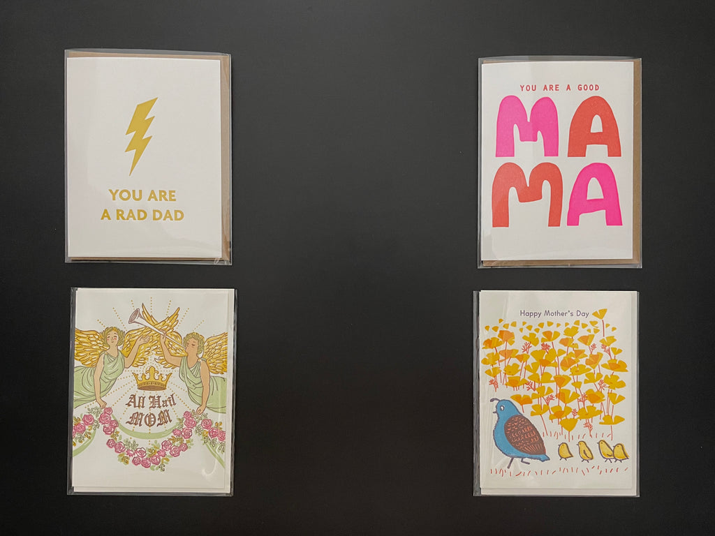 MOTHER'S + FATHER'S DAY CARDS