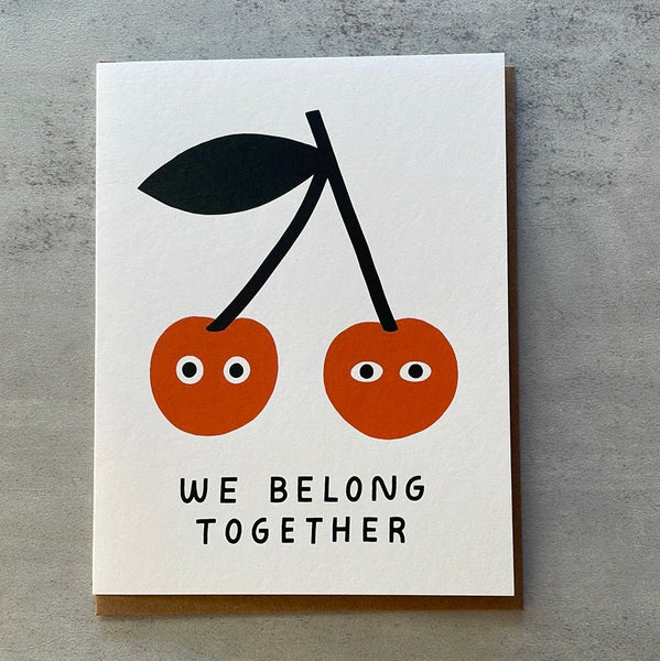 We Belong Cherries Card - Harmony