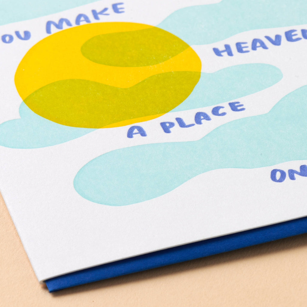 Heaven on Earth Letterpress Card - Harmony