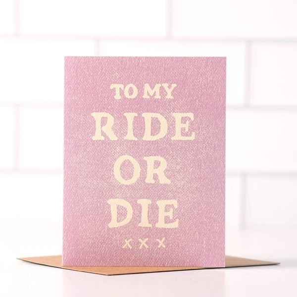 Ride Or Die Card - Harmony