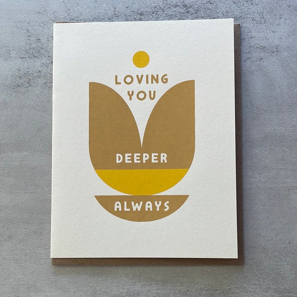 Loving You Deeper Always Card - Harmony