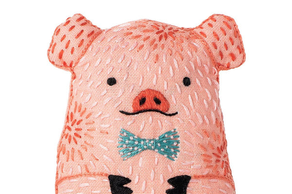 Pig - Embroidery Kit - Harmony