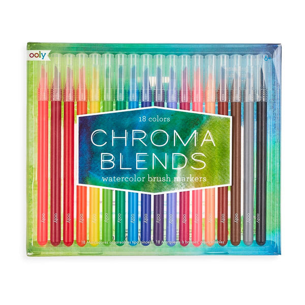 Chroma Blends Watercolor Brush Markers - Harmony