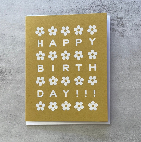Happy Birthday Daisies Card - Harmony