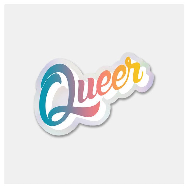 Queer Holographic Sticker - Harmony