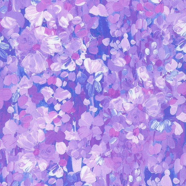 Painterly Petals / Meadow / Lavender - Harmony