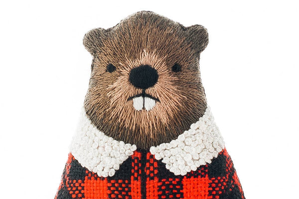 Beaver - Embroidery Kit - Harmony