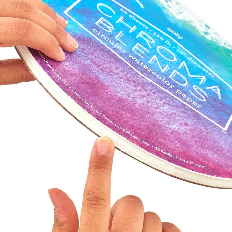 Chroma Blends Circular Watercolor Paper Pad - Harmony