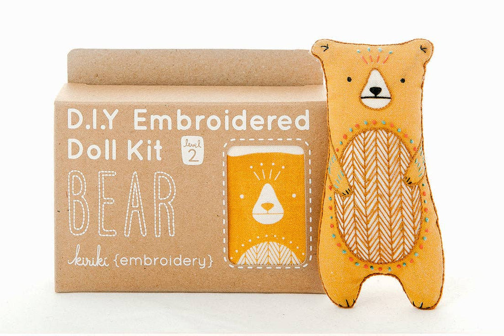 Bear - Embroidery Kit - Harmony