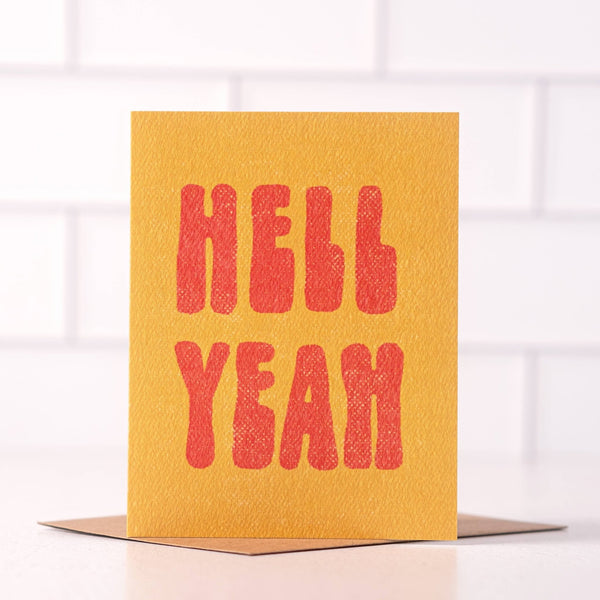 Hell Yeah Congratulations Card - Harmony