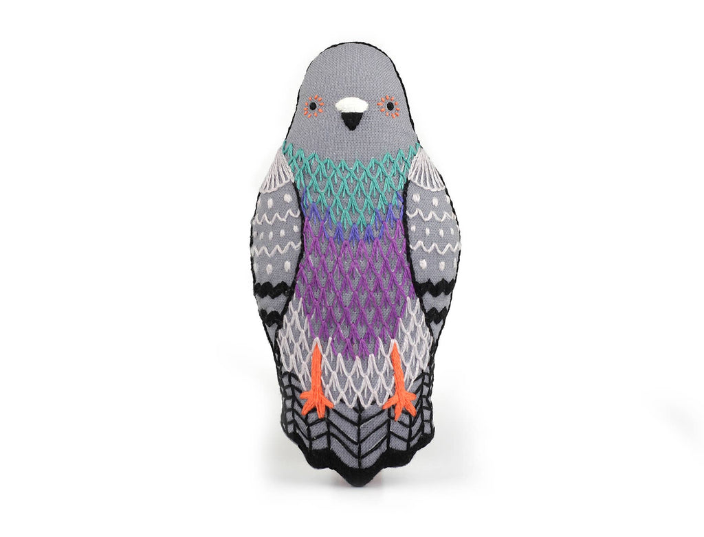Pigeon - Embroidery Kit - Harmony