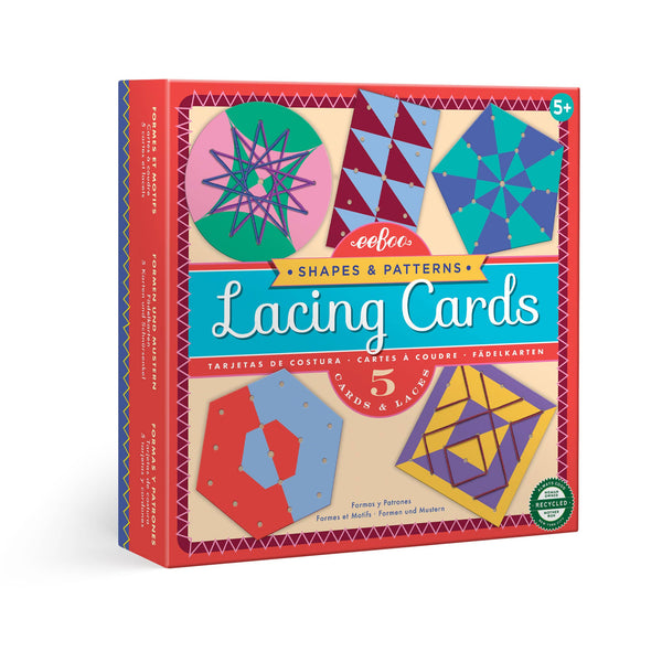 Shapes & Patterns Lacing Cards - Harmony