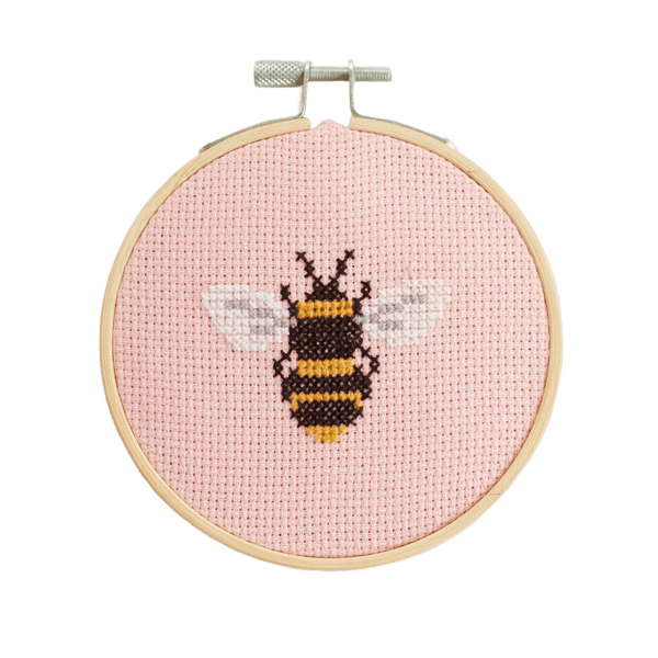 Bee Cross Stitch Kit - Harmony