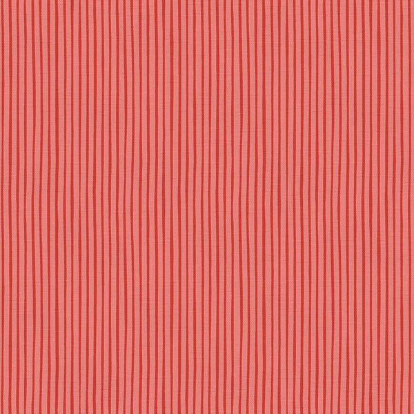Garden Party / Tonal Stripe / Red - Harmony