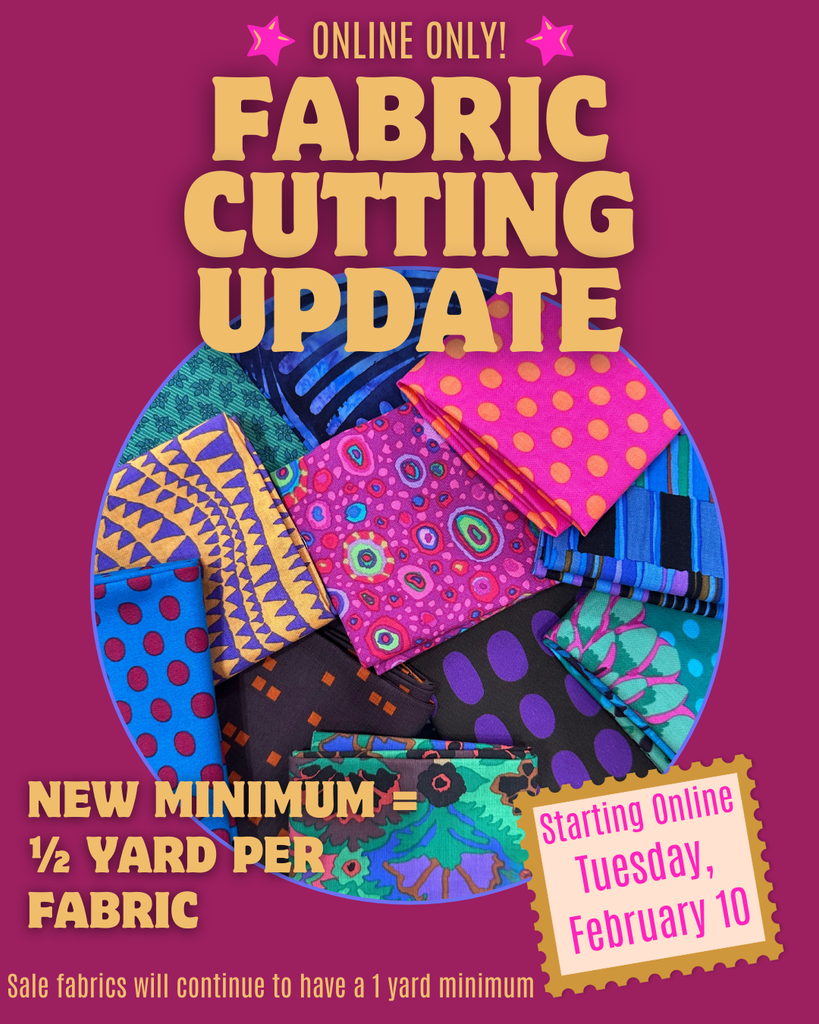 A Small Update to Online Fabric Cutting