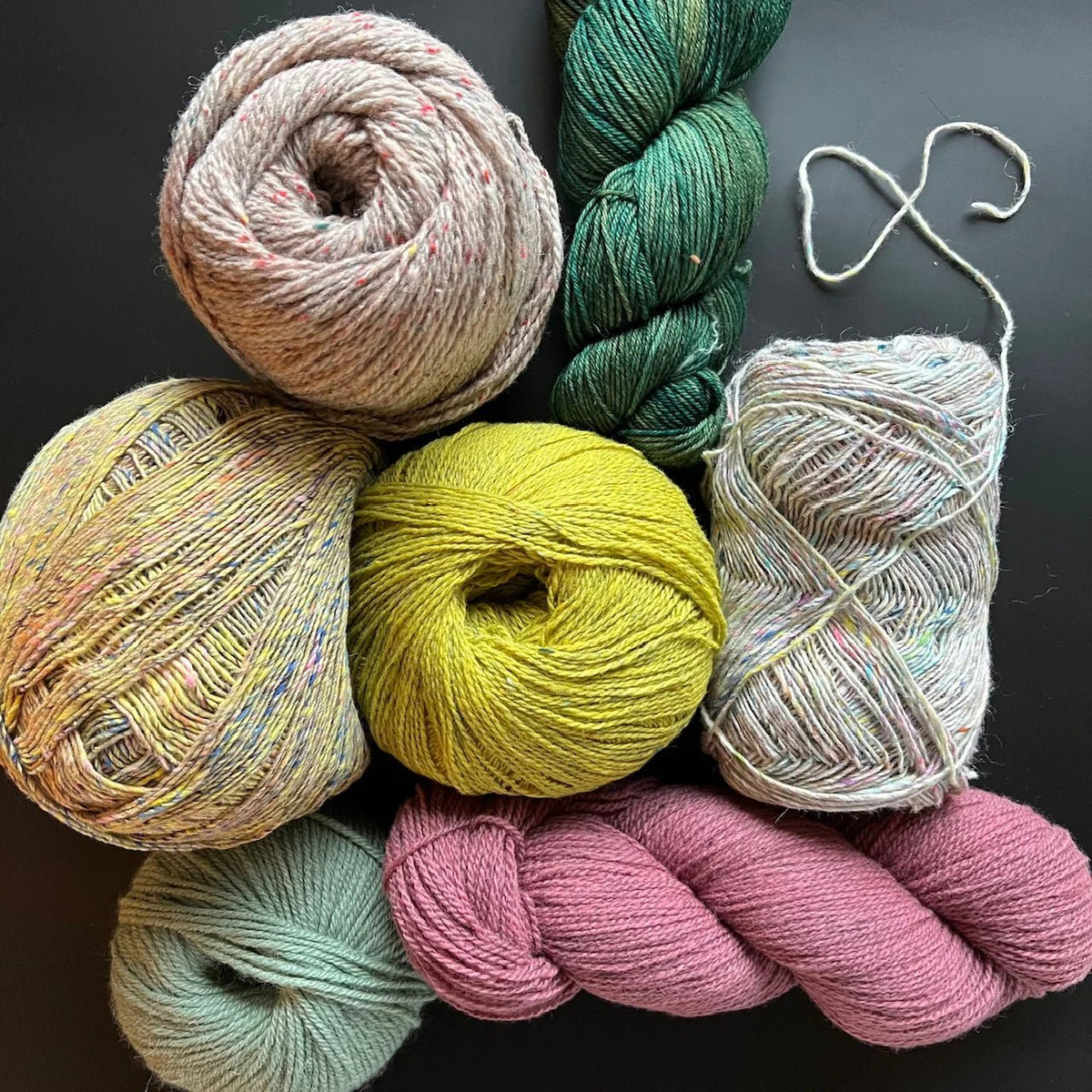 Bundle of Indie shops + Luxury Yarn Linen and Cotton Sport