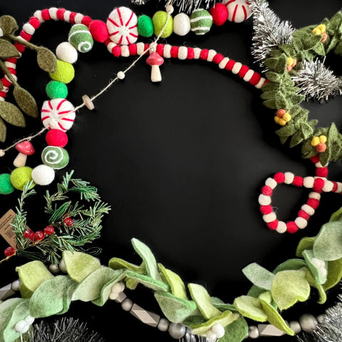 CHRISTMAS GARLANDS + DECOR - Harmony