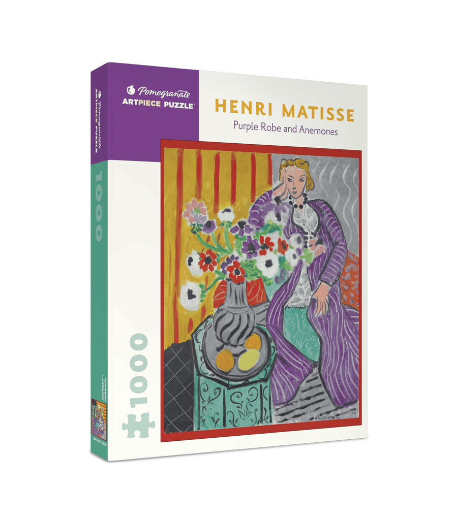 Henri Matisse: Purple Robe and Anemones 1000 - piece Jigsaw Puzzle - Harmony