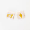 Made in Utah Gold Woven Labels - Harmony