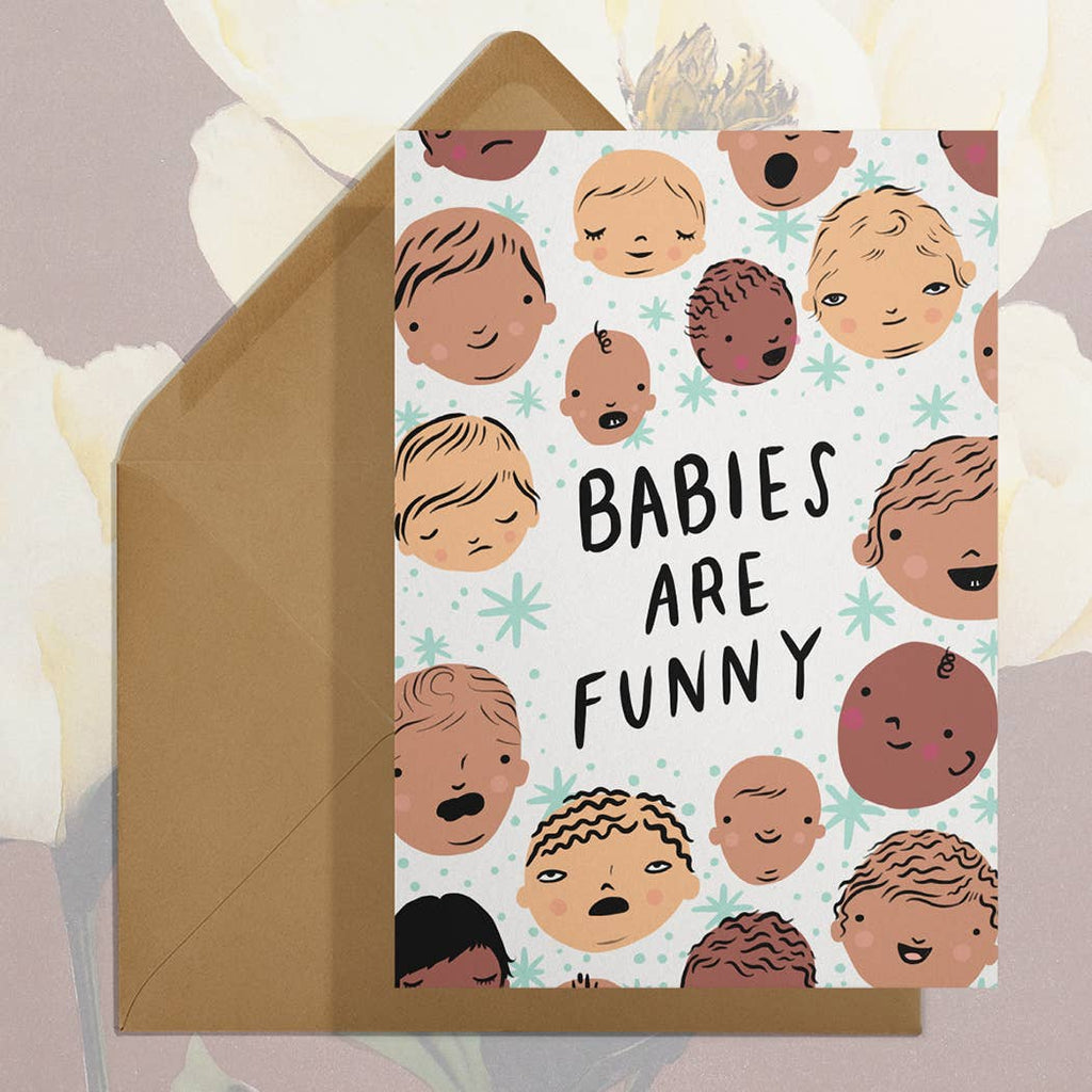 Babies are Funny Card - Harmony