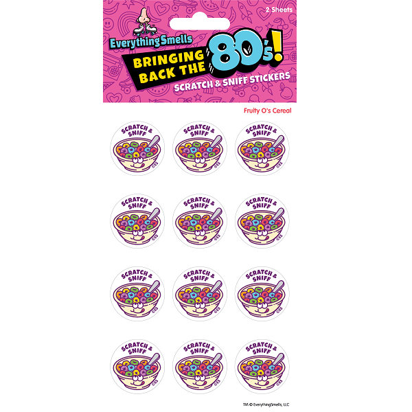 Scratch & Sniff Stickers / Fruity O's Cereal - Harmony