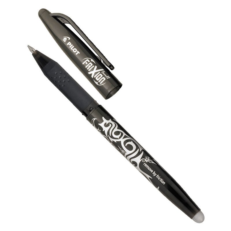 Frixion Ball - Black Ink Erasable Pen 0.7mm Fine Point - Harmony