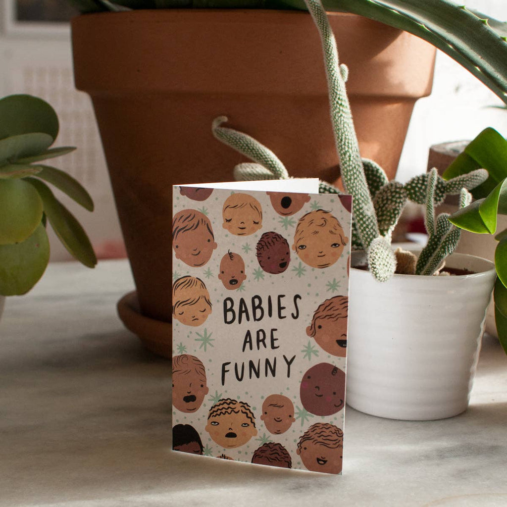 Babies are Funny Card - Harmony