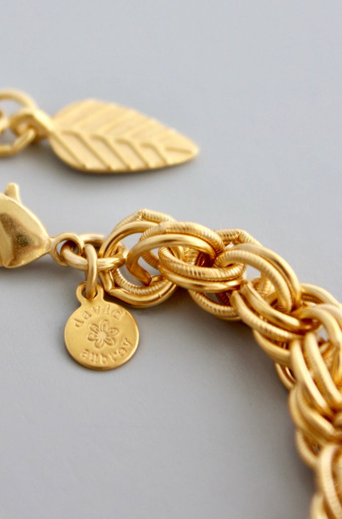 Rope Gold Chain Bracelet - Harmony