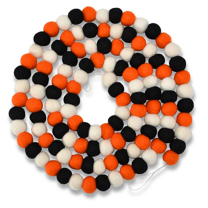 Halloween Felt Ball Garlands - Harmony