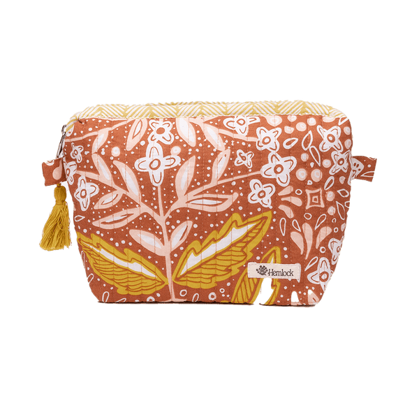 Amelia Quilted Zipper Pouch - Harmony