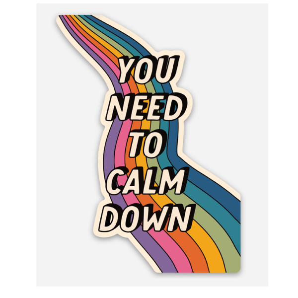 You Need to Calm Down Sticker (Taylor Swift) - Harmony
