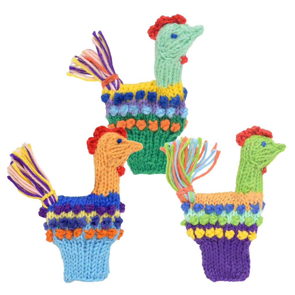 Organic Cotton Finger Puppet - Harmony