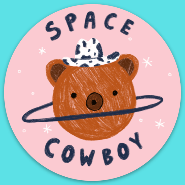 Space Cowboy Sticker - Harmony