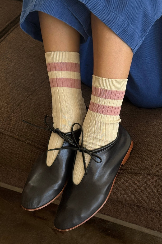 Her Varsity Socks / Rose - Harmony