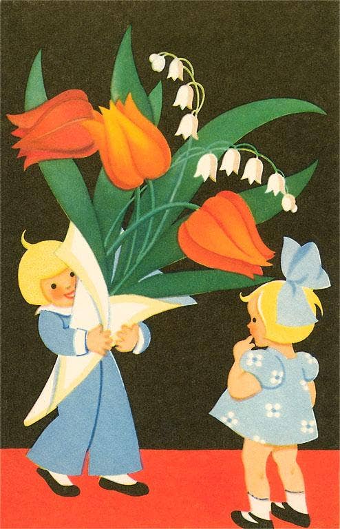 Vintage Postcard - Harmony