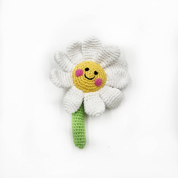 Daisy Flower Rattle - Harmony