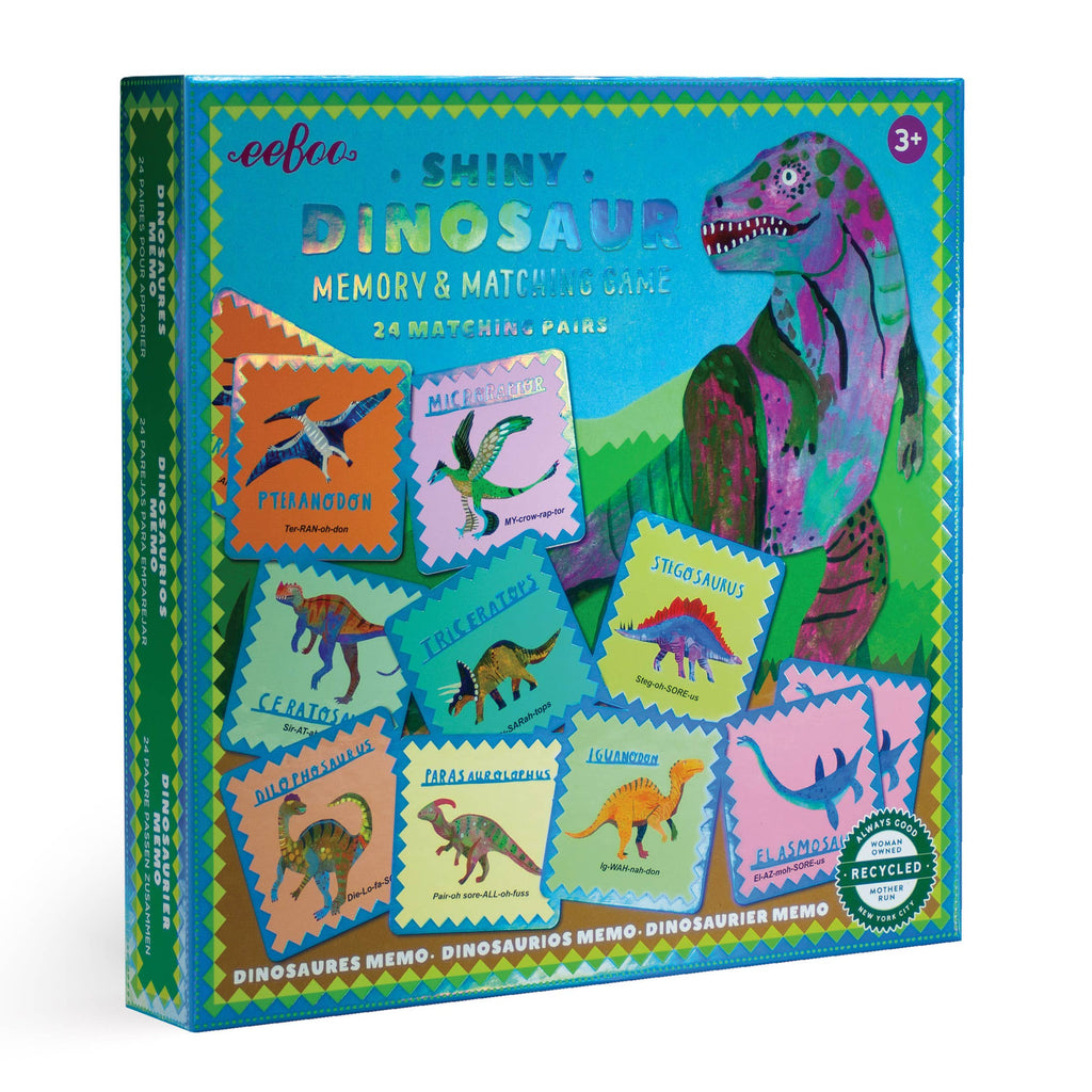 Shiny Dinosaur Memory and Matching Game - Harmony