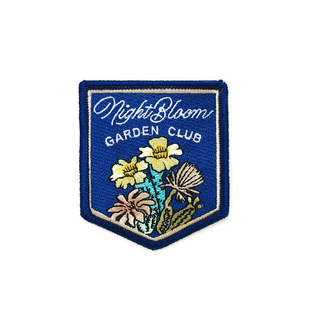 Night Bloom Garden Society Embroidered Patch - Harmony