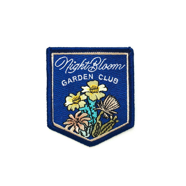 Night Bloom Garden Society Embroidered Patch - Harmony