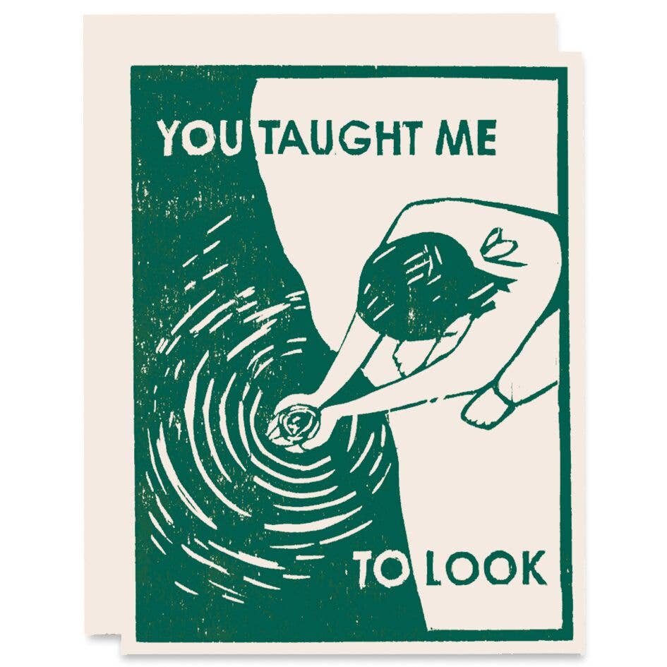 You Taught Me To Look Card - Harmony