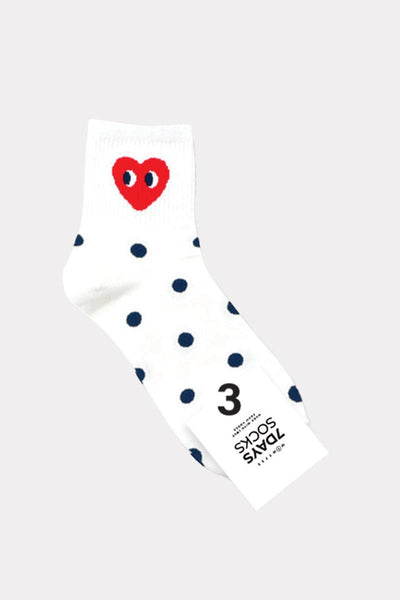 Women's Crew Falling In Love Socks - Harmony