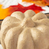 3 - 1/4" Paper Mache Pumpkin - Harmony