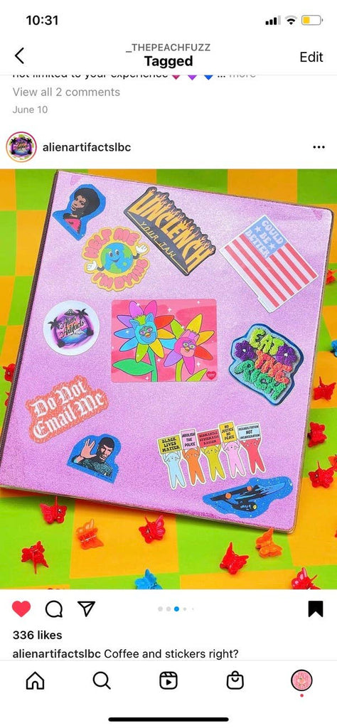 Could Be Better American Flag Sticker - Harmony