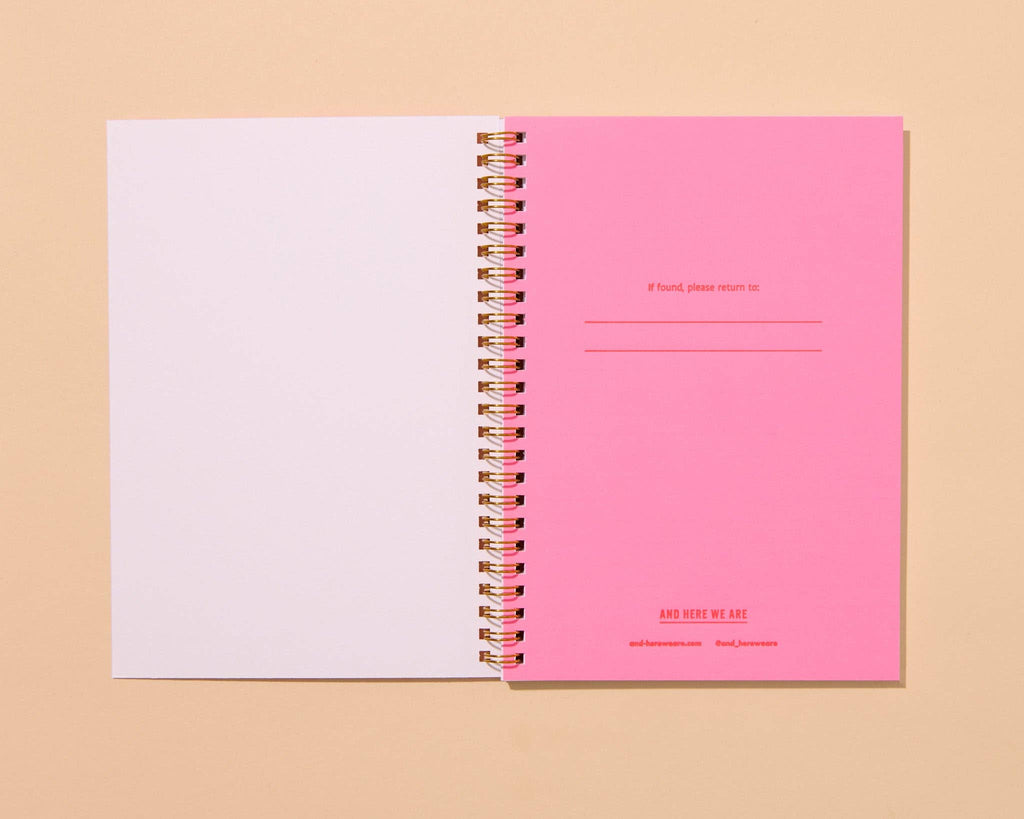 Tulip Letterpress Spiral Notebook - Harmony