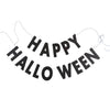 Happy Halloween Black Glitter Banner - Harmony