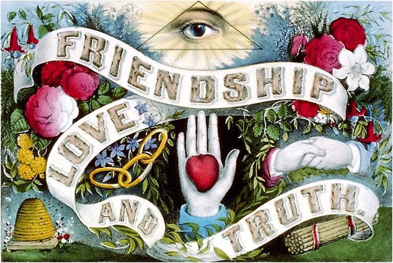 Vintage Postcard - Harmony