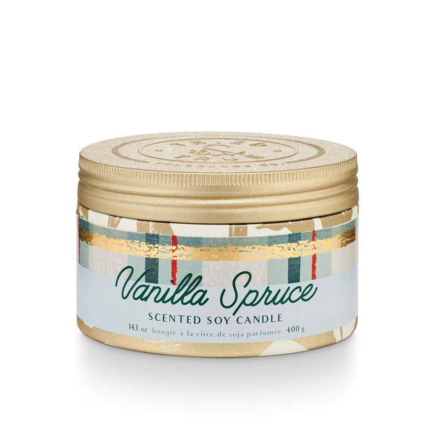 Tried & True Vanilla Spruce Scented Soy Candle - Harmony