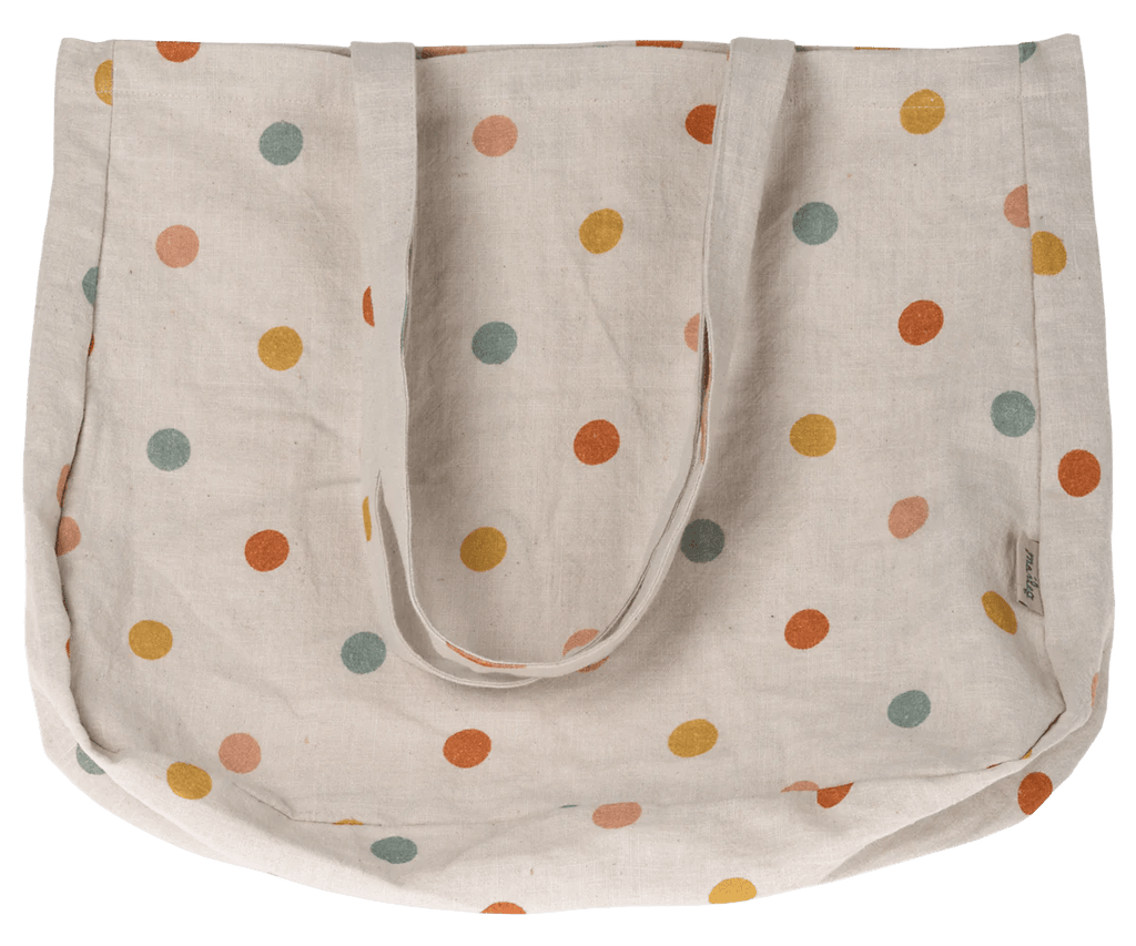 Tote Bag, Multi Dots - Small - Harmony