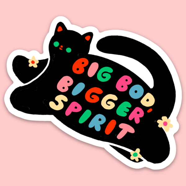 Big Bod Bigger Spirit Sticker - Harmony