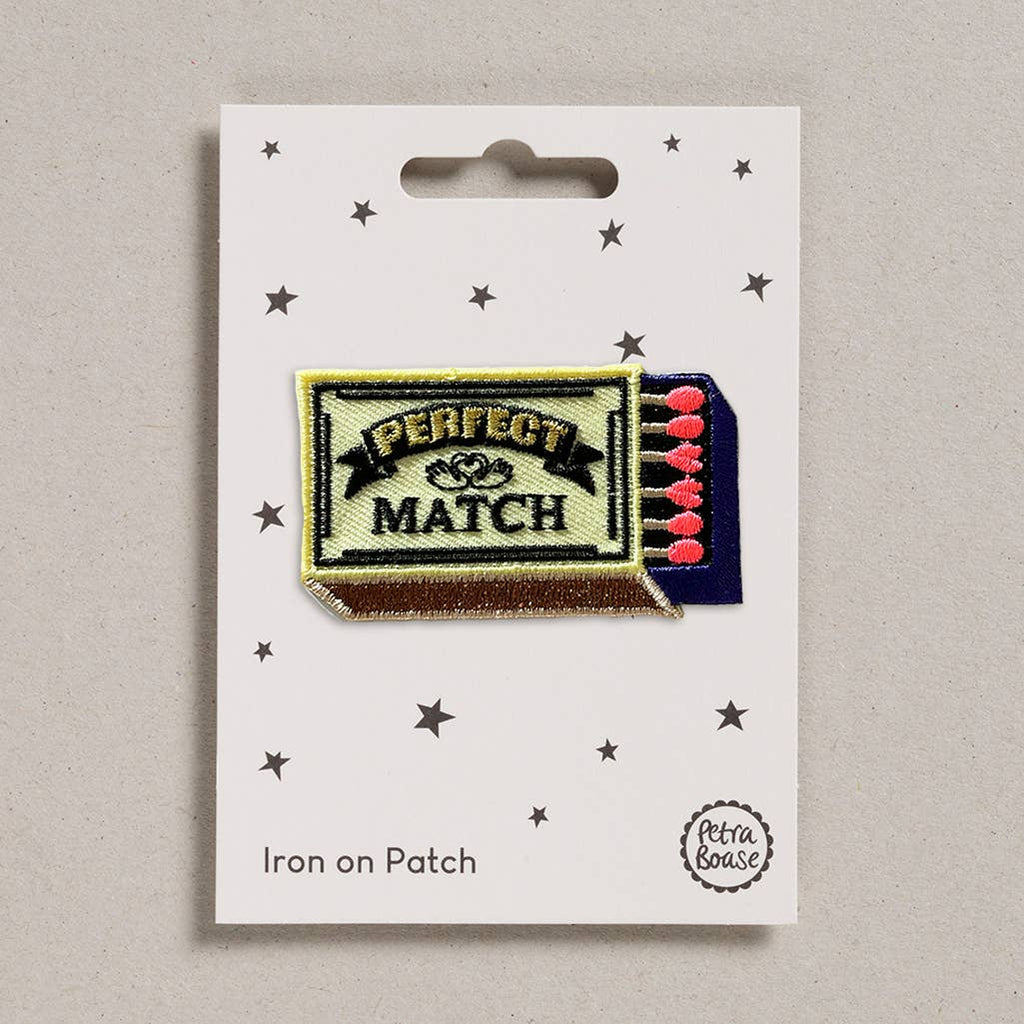 Iron on Patch - Matchbox - Harmony